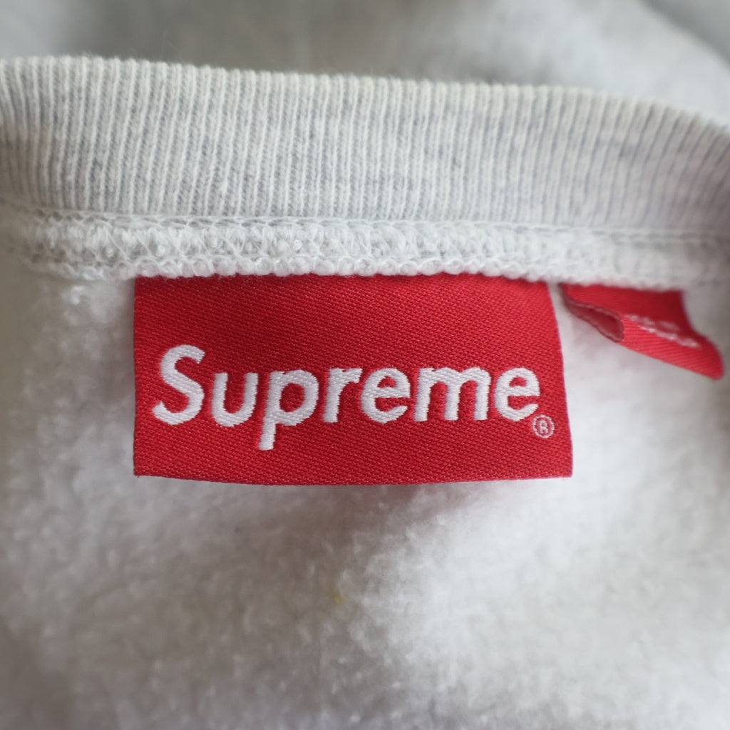 SUPREME(シュプリーム) 18AW BOX LOGO Crewneck Sweatshirt ボックスロゴ クルーネック スウェット トレーナー グレー