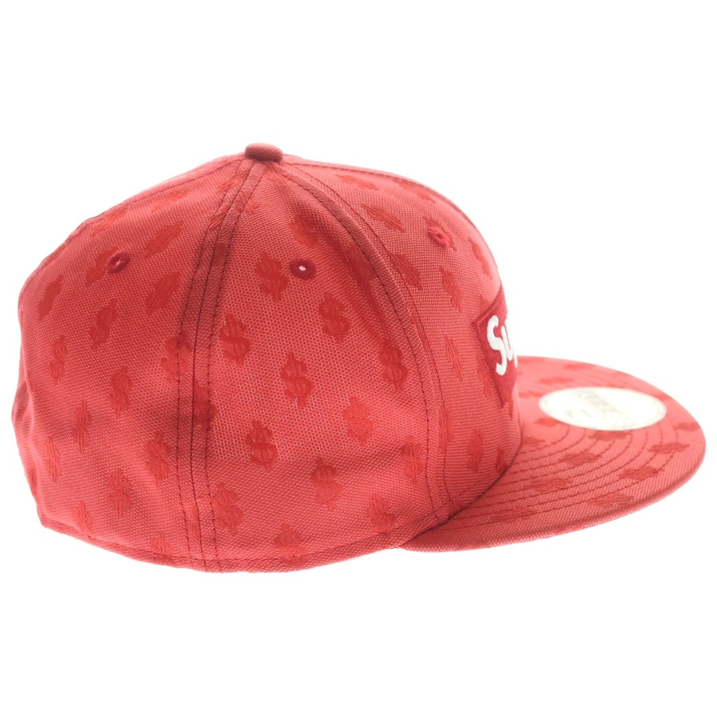 SUPREME(シュプリーム) 18SS Monogram Box Logo モノグラム ボックスロゴ ベースボールキャップ レッド
