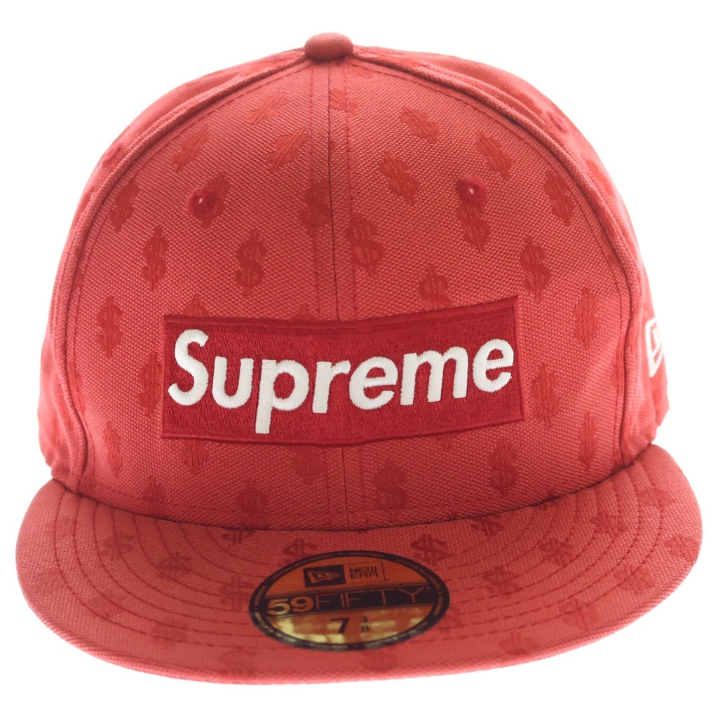 SUPREME(シュプリーム) 18SS Monogram Box Logo モノグラム ボックスロゴ ベースボールキャップ レッド