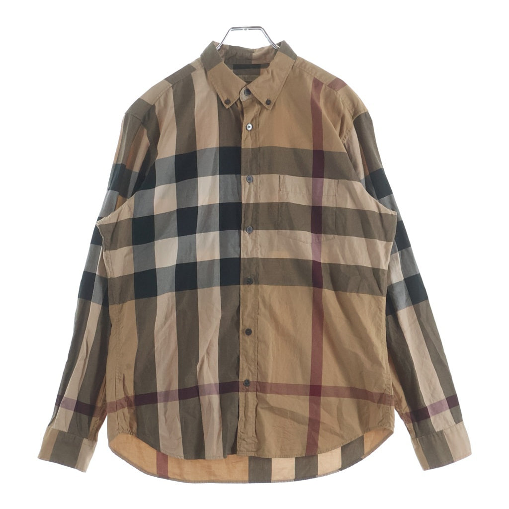 BURBERRY(バーバリー) BRIT バーバリーチェック メガチェック 3887721 長袖シャツ ベージュ