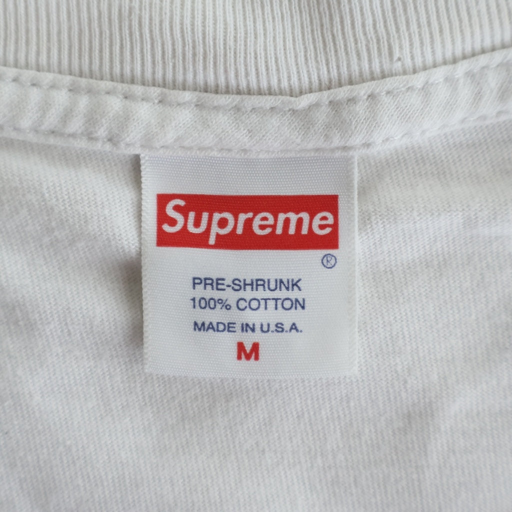 SUPREME(シュプリーム) Cross Box Logo Tee クロスボックスロゴ クルーネックTシャツ ホワイト