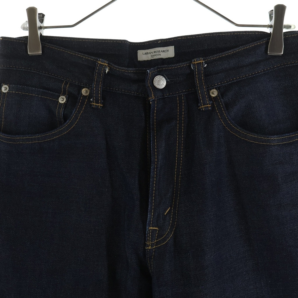 URBAN RESEARCH(アーバンリサーチ) ×SHIOTA Wide Denim Pants ワイドデニムパンツ スーピマ インディゴ