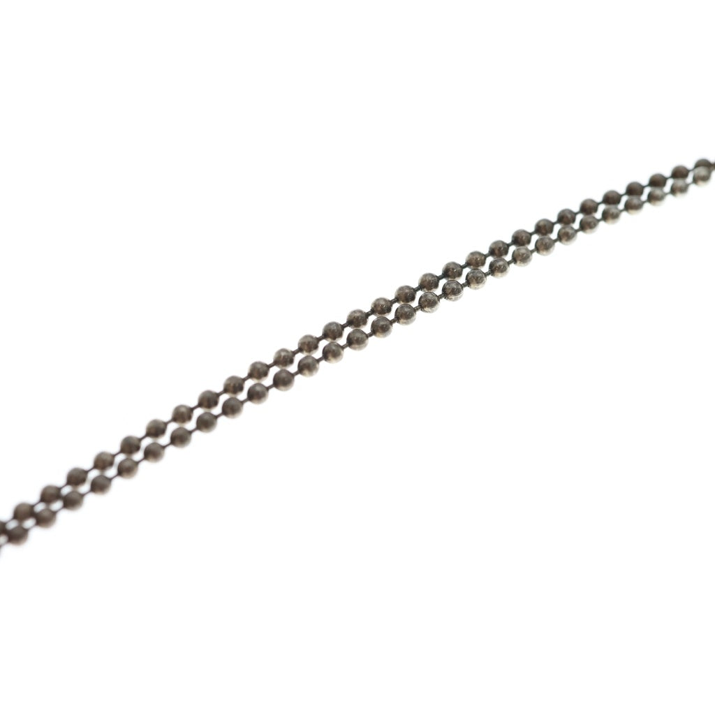 GUCCI(グッチ) Logo Dog tag Necklace ロゴドックタグ ネックレス シルバー