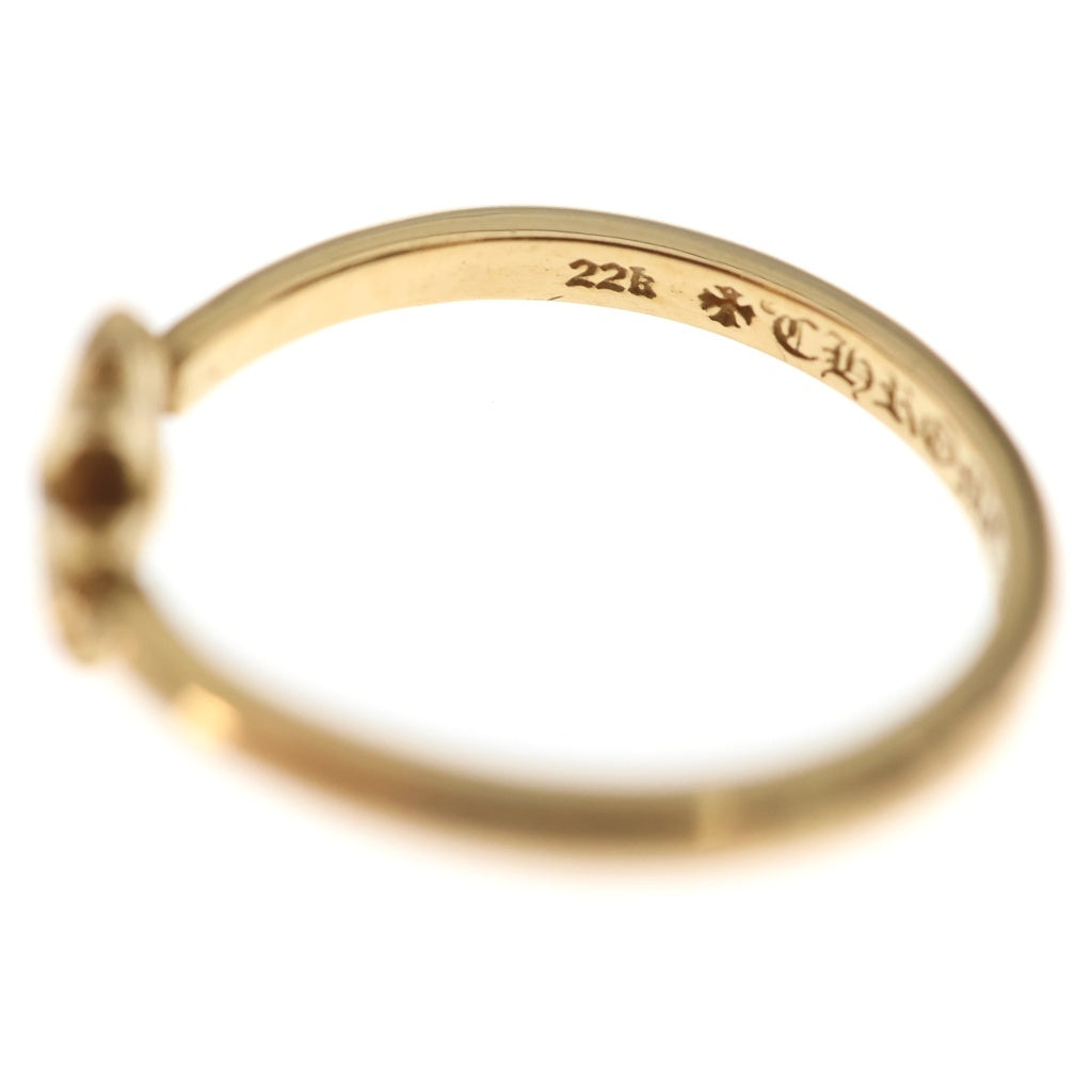 CHROME HEARTS(クロムハーツ) 22K BUBBLGM CH PLS DIA バブルガム CH プラス 1ダイヤ ゴールド リング