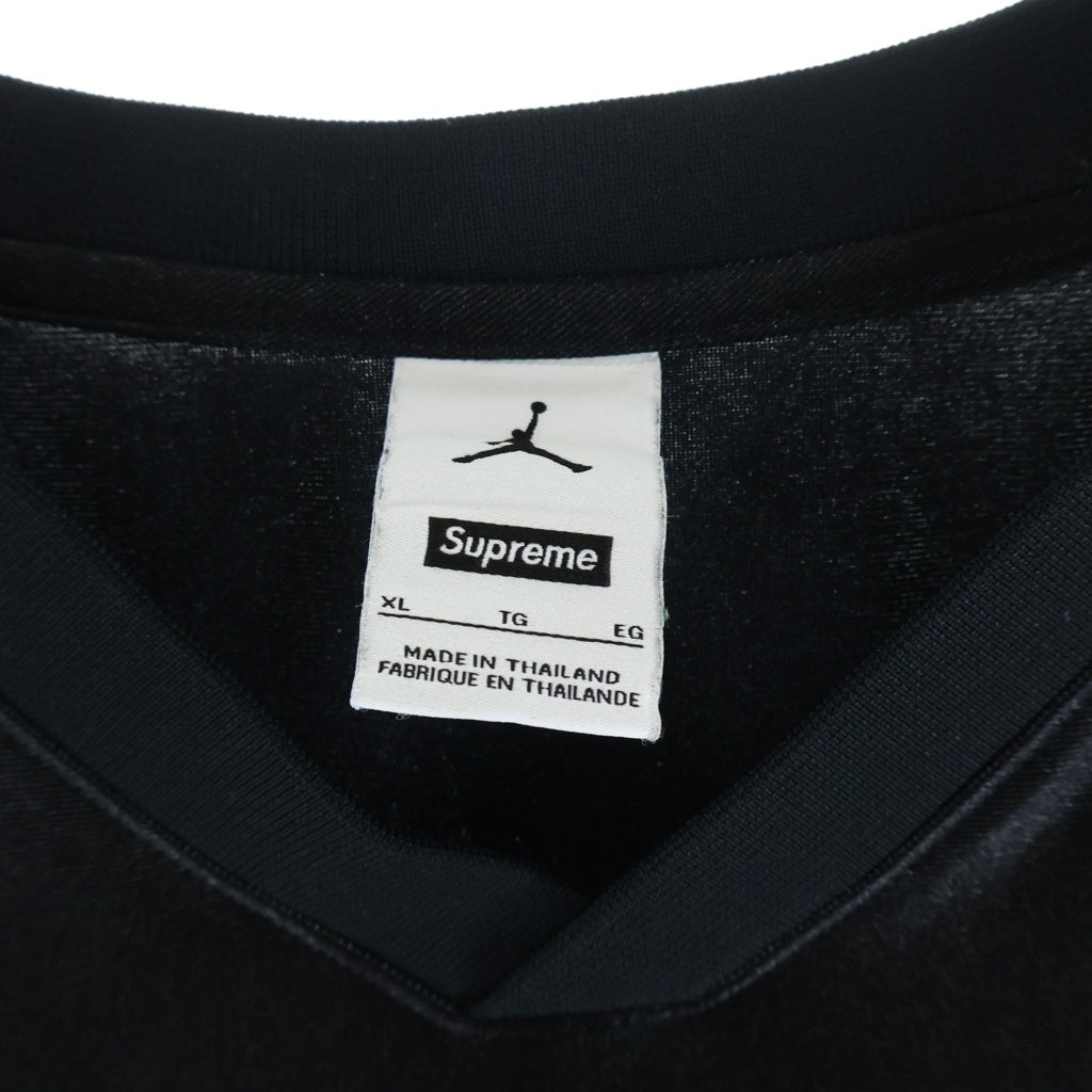 SUPREME(シュプリーム) 24AW ×Jordan Warm Up Jersey ウォームアップジャージ HF0834-010 ブラック