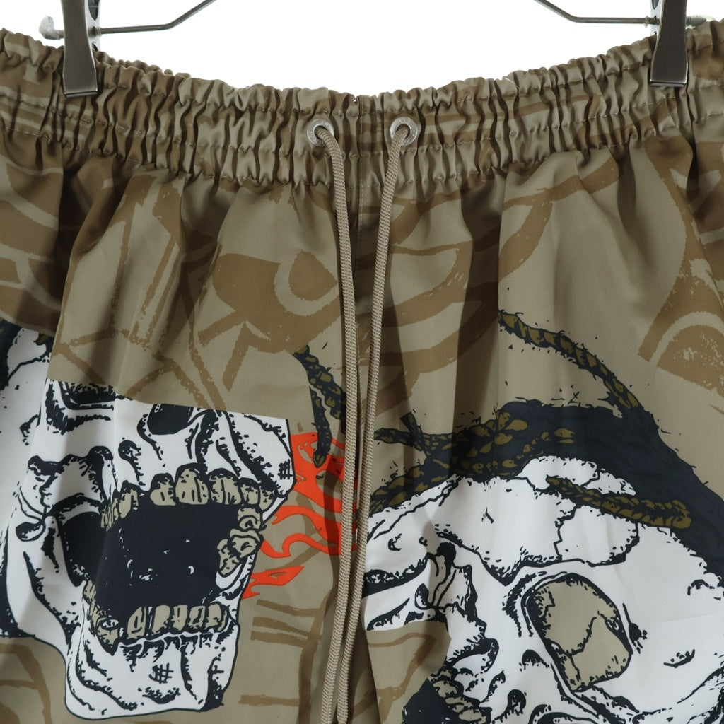 NIKE(ナイキ) ×Travis Scott 21ss Pool Short Pants ジョーダン トラヴィススコット プールショートパンツ CZ0167-247 ブラウン