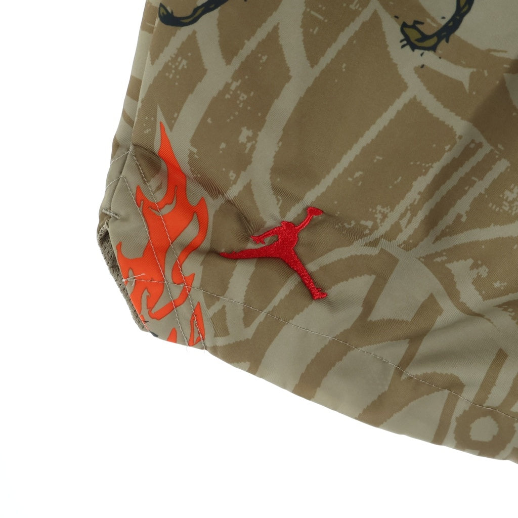 NIKE(ナイキ) ×Travis Scott 21ss Pool Short Pants ジョーダン トラヴィススコット プールショートパンツ CZ0167-247 ブラウン