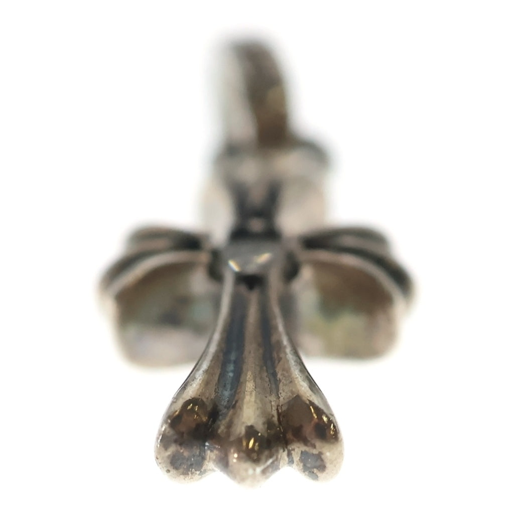 CHROME HEARTS(クロムハーツ) CRS BBYFAT DMND ベイビーファットクロス 両面1ダイヤ ペンダントトップ シルバー BCA238