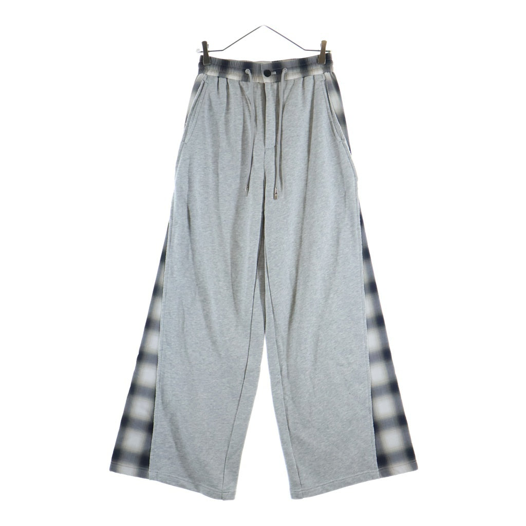 Feng Chen Wang(フェン チェン ワン) Side detail Track Pants サイドデティールトラックパンツ FUS21TR21 グレー