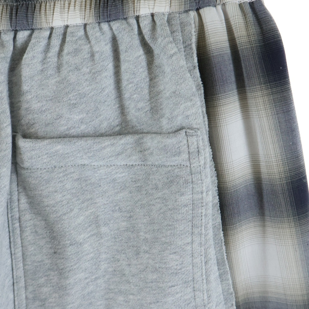 Feng Chen Wang(フェン チェン ワン) Side detail Track Pants サイドデティールトラックパンツ FUS21TR21 グレー