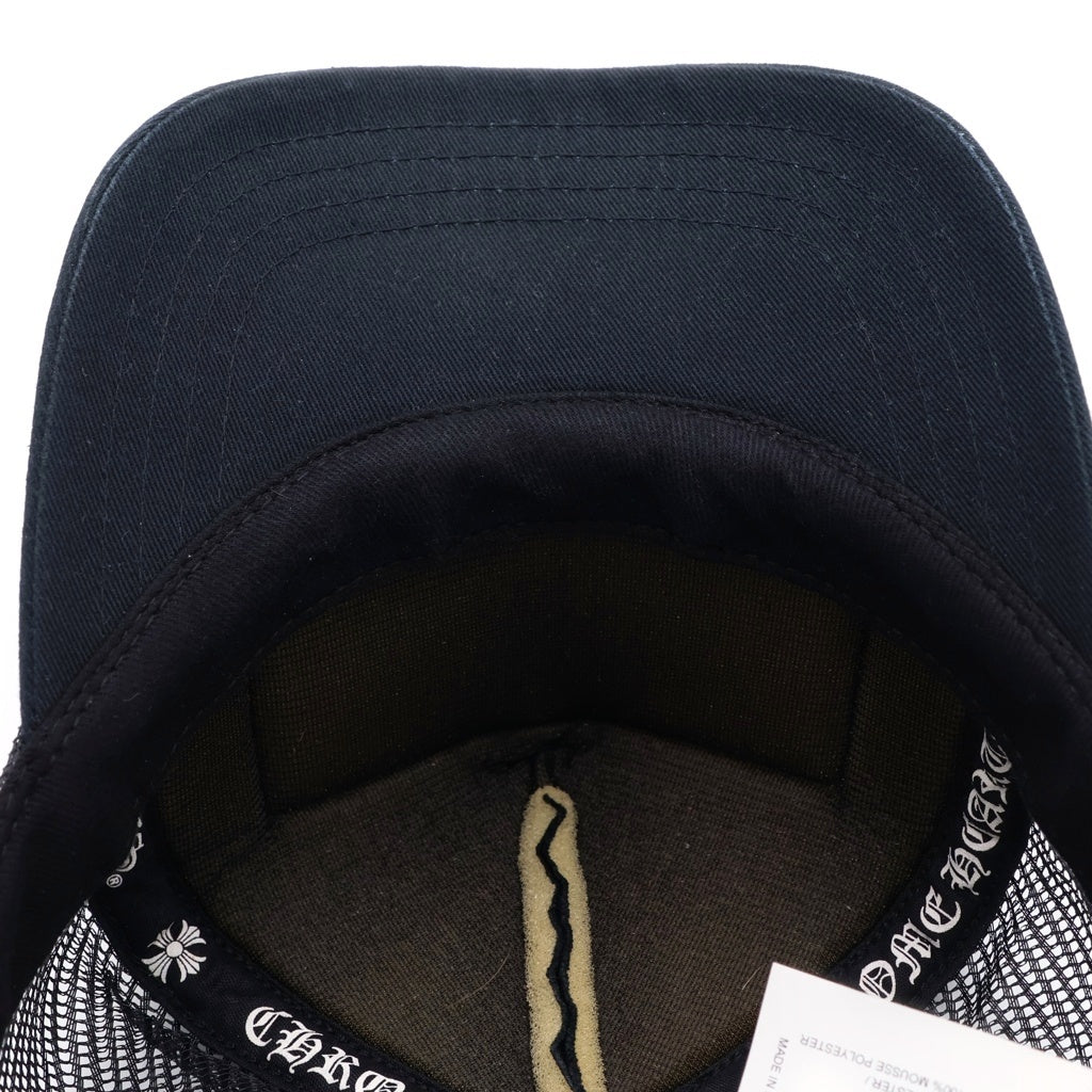 CHROME HEARTS(クロムハーツ) TRUCKER CAP CHパッチ メッシュ トラッカーキャップ 帽子 ブラック