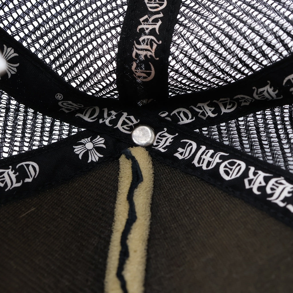 CHROME HEARTS(クロムハーツ) TRUCKER CAP CHパッチ メッシュ トラッカーキャップ 帽子 ブラック