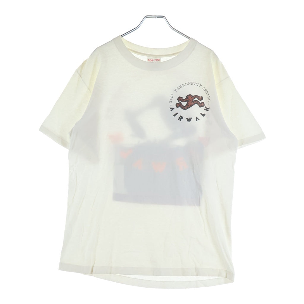VINTAGE(ヴィンテージ) 80s-90s AIRWALK FAHRENHEIT SERIES エアウォーク クルーネックTシャツ ホワイト