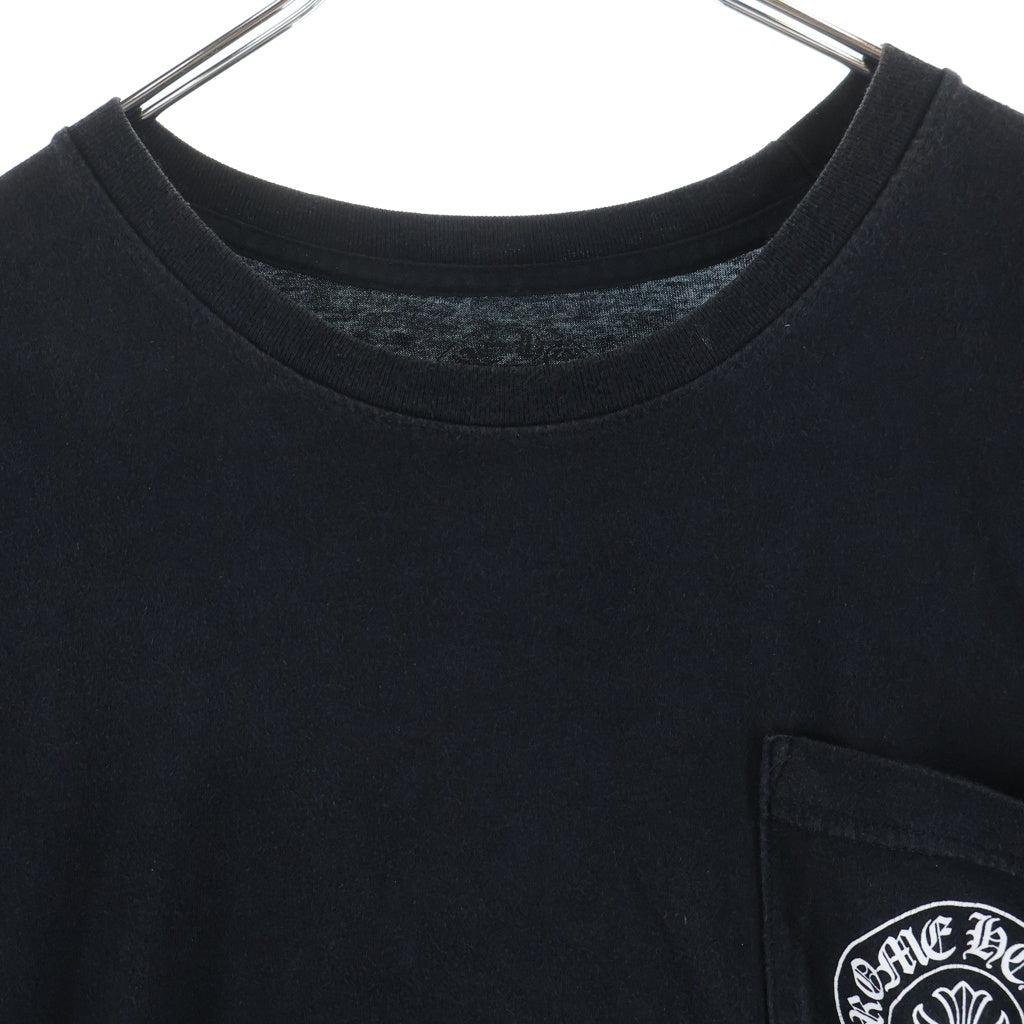 CHROME HEARTS(クロムハーツ) HONOLULU Limited Horseshoe Tee ホノルル限定 ホースシュープリント クルーネック半袖Tシャツ ブラック