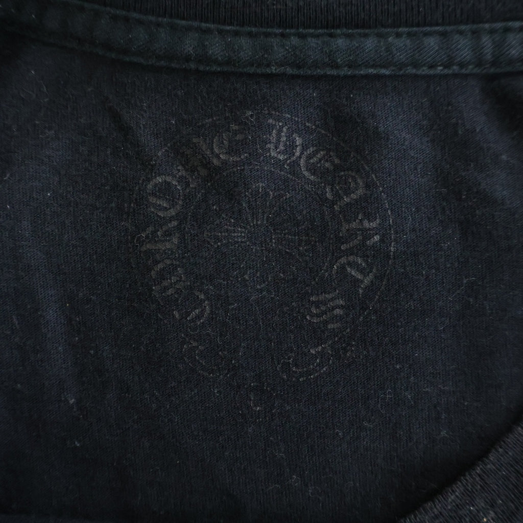 CHROME HEARTS(クロムハーツ) HONOLULU Limited Horseshoe Tee ホノルル限定 ホースシュープリント クルーネック半袖Tシャツ ブラック