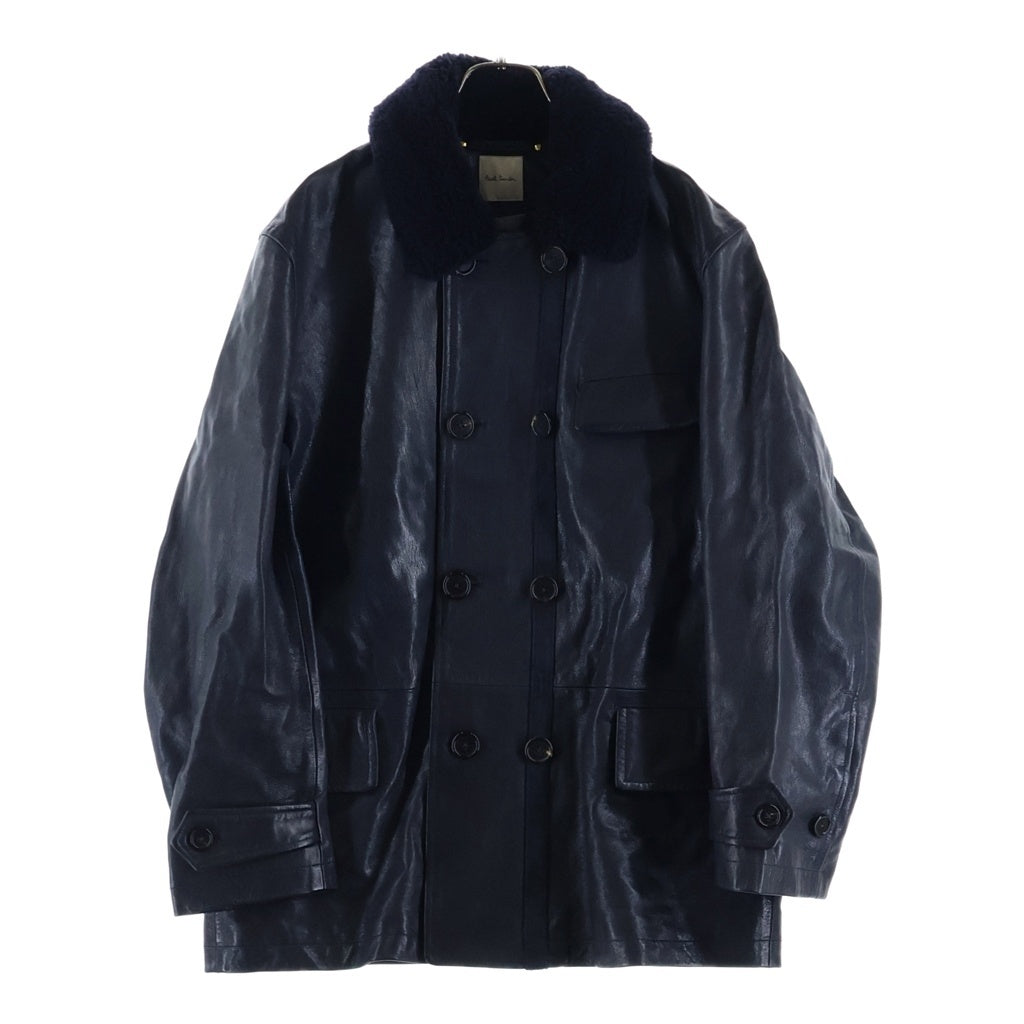 Paul Smith(ポールスミス) ダブルブレスト ゴートレザーブルゾン