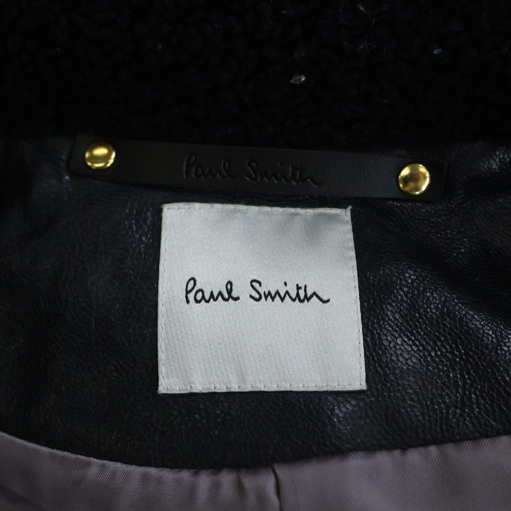 Paul Smith(ポールスミス) ダブルブレスト ゴートレザーブルゾン