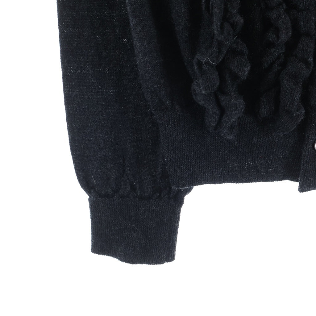 COMME des GARCONS COMME des GARCONS(コムデギャルソンコムデギャルソン) フリルデザイン W19N018 ハイゲージ カーディガン グレー レディース