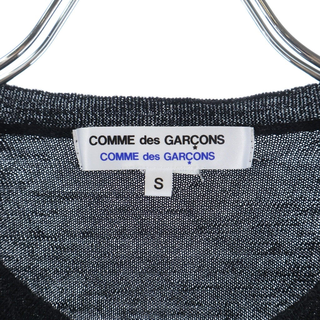 COMME des GARCONS COMME des GARCONS(コムデギャルソンコムデギャルソン) フリルデザイン W19N018 ハイゲージ カーディガン グレー レディース