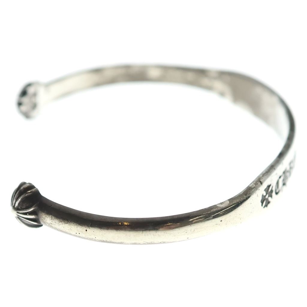 CHROME HEARTS(クロムハーツ) FLAT PLS CH フラットCHプラスバングル シルバー