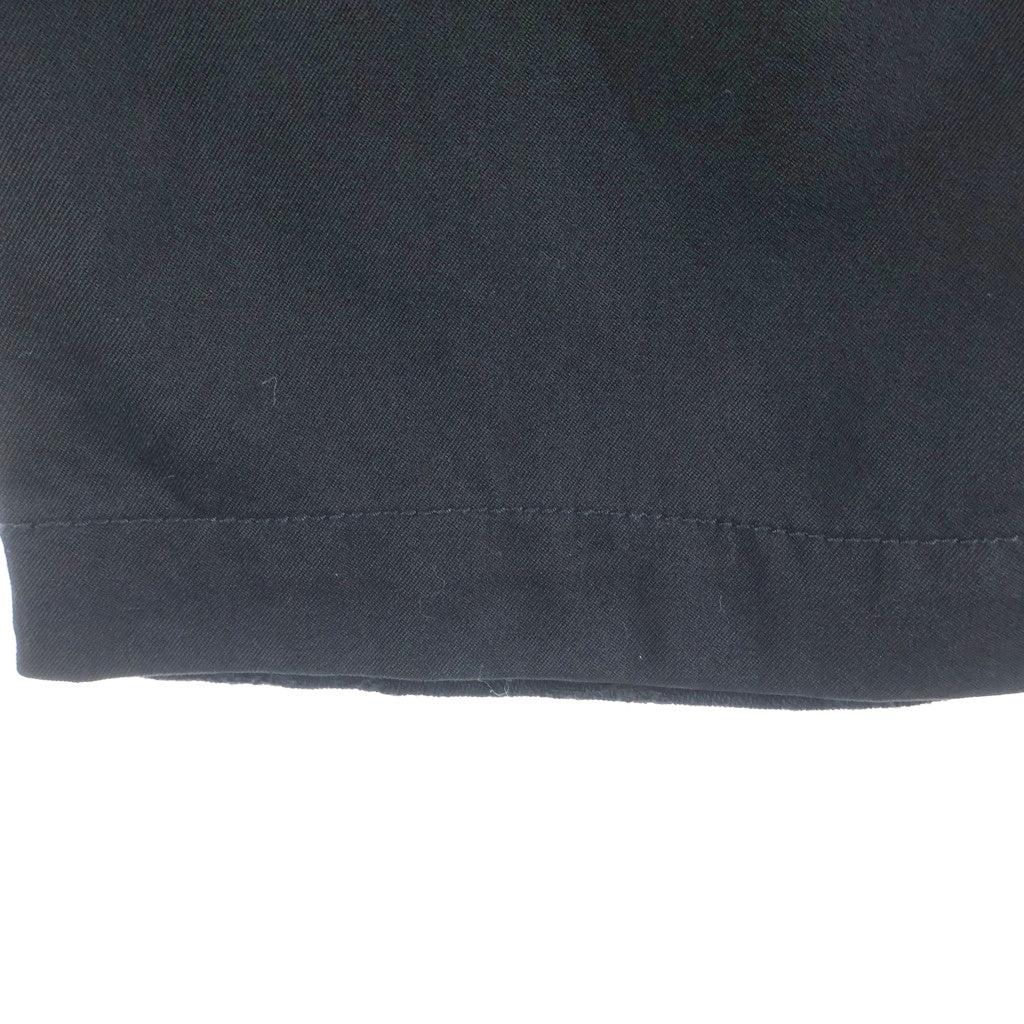 tricot COMME des GARCONS(トリコ コム デ ギャルソン) 16AW 花柄刺繍 バックフロント切替 ギャバジン ストレートパンツ TR-P004 ブラック レディース
