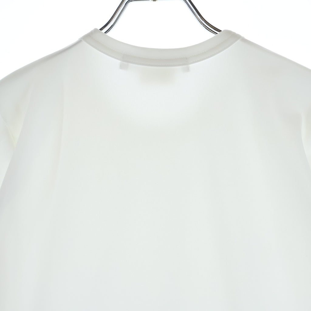 COMME des GARCONS COMME des GARCONS(コムデギャルソンコムデギャルソン) 18SS ジャージ素材 フリル RA-T017 半袖カットソー ホワイト レディース