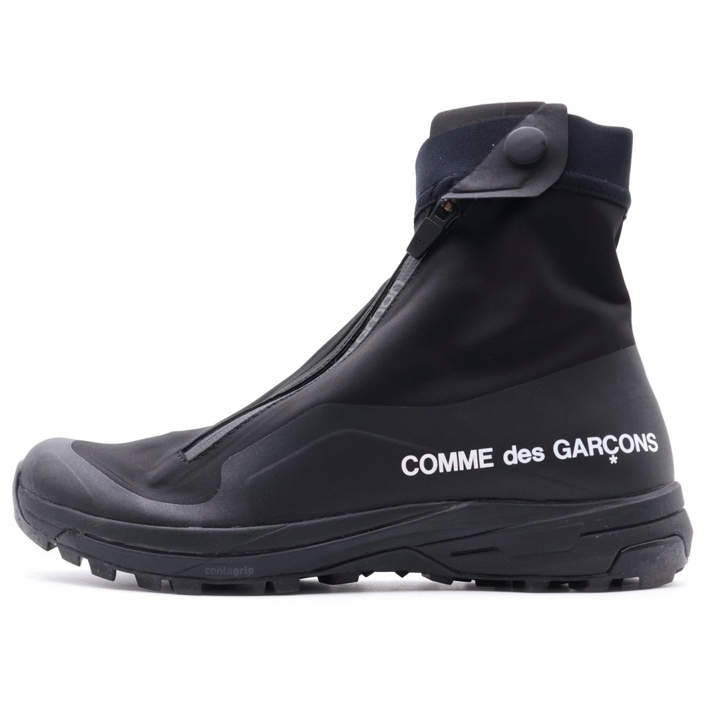 COMME des GARCONS(コムデギャルソン) ×SALOMON XA-ALPINE FOR CDG 416819 ハイカットスニーカー 25cm/US8 ブラック レディース