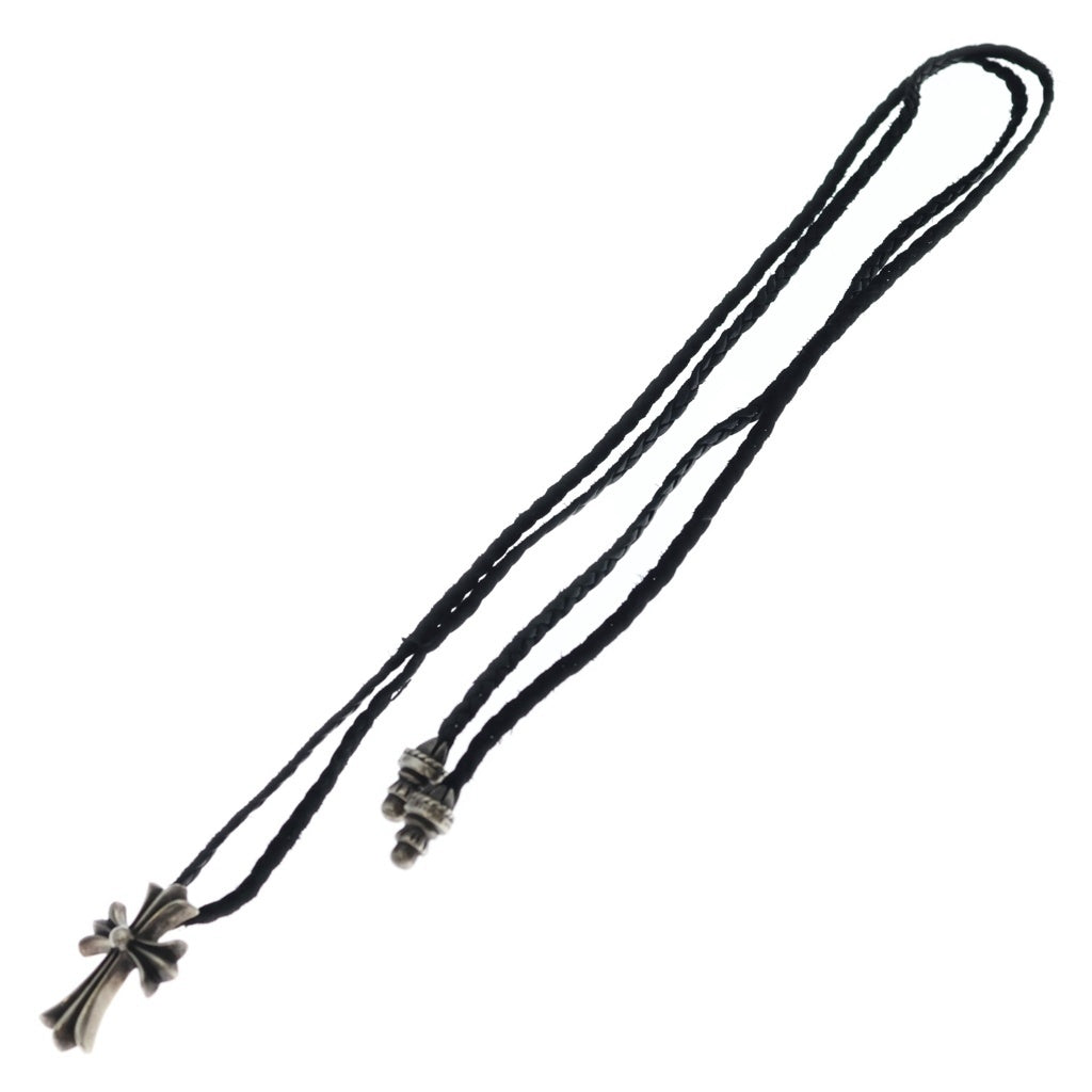 CHROME HEARTS(クロムハーツ) CH CRS SMLスモールCHクロス BC ボロチップブレイド ネックレス シルバー BCA220