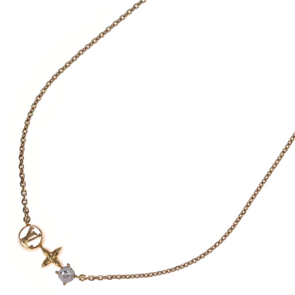 LOUIS VUITTON(ルイヴィトン) コリエ プティ ルイ ネックレス ペンダント チェーン ゴールド GP M00368 レディース