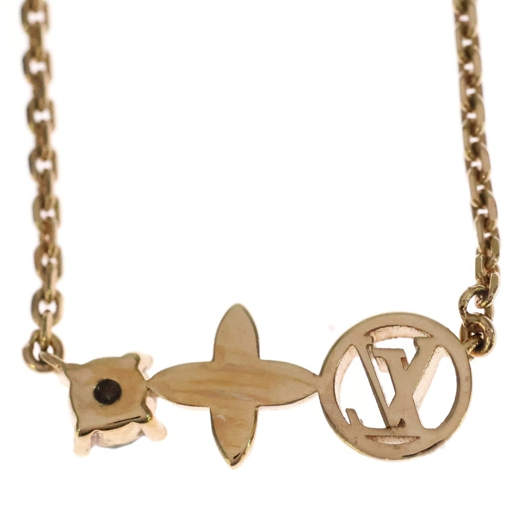 LOUIS VUITTON(ルイヴィトン) コリエ プティ ルイ ネックレス ペンダント チェーン ゴールド GP M00368 レディース