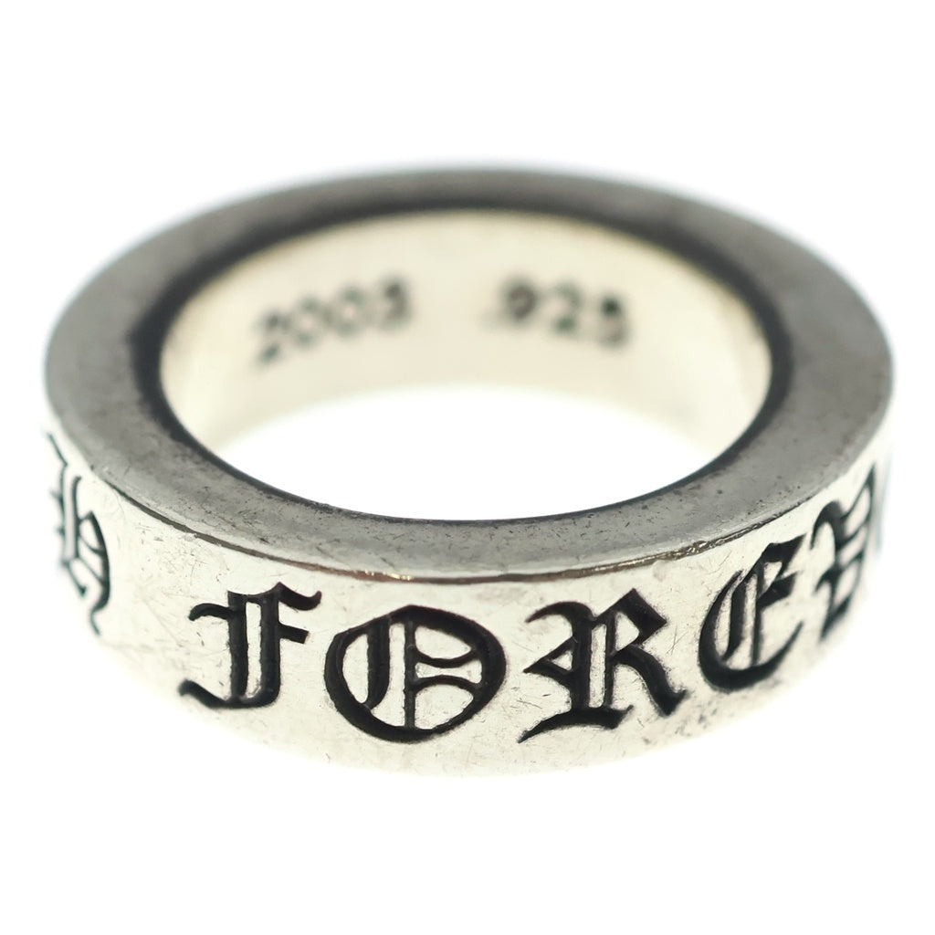 CHROME HEARTS(クロムハーツ) 6mm SPACER FOREVER 6mmスペーサーリング フォーエバーシルバーBCA337