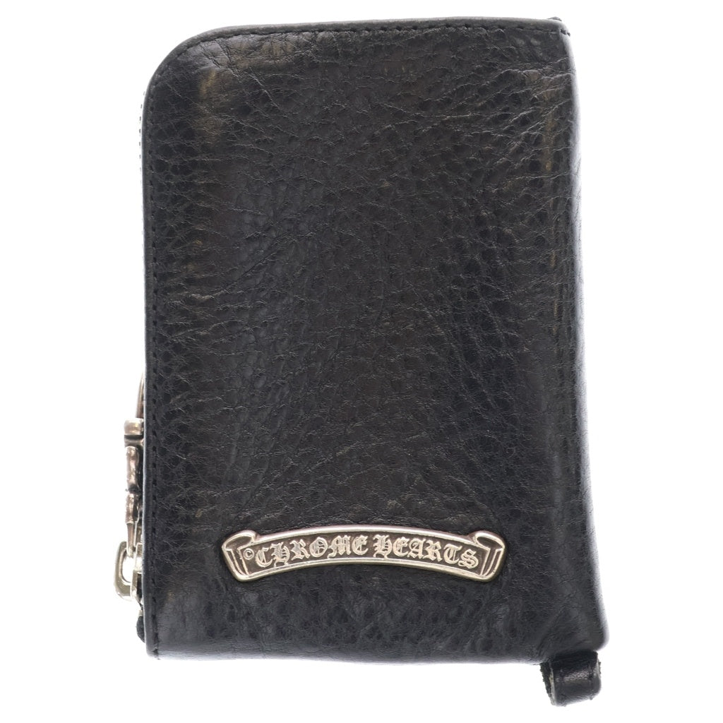 CHROME HEARTS(クロムハーツ) TINY ZIP Wallet タイニージップ ウォレット ブラック