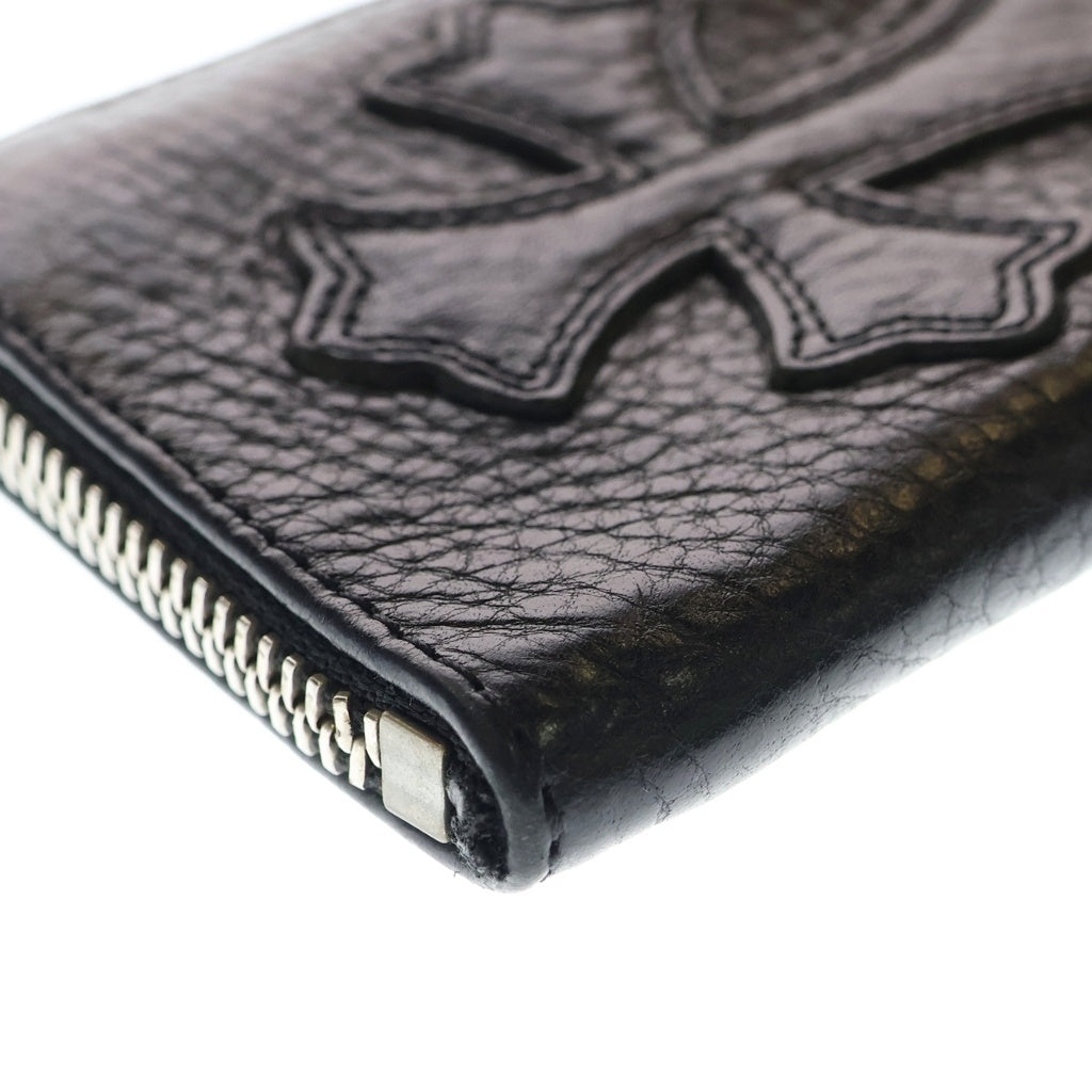 CHROME HEARTS(クロムハーツ) TINY ZIP Wallet タイニージップ ウォレット ブラック