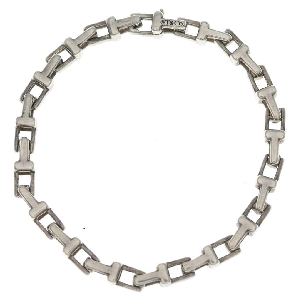 TIFFANY & Co.(ティファニー) T Narrow Chain Bracelet S T ナロー チェーン ブレスレット スモール レディース