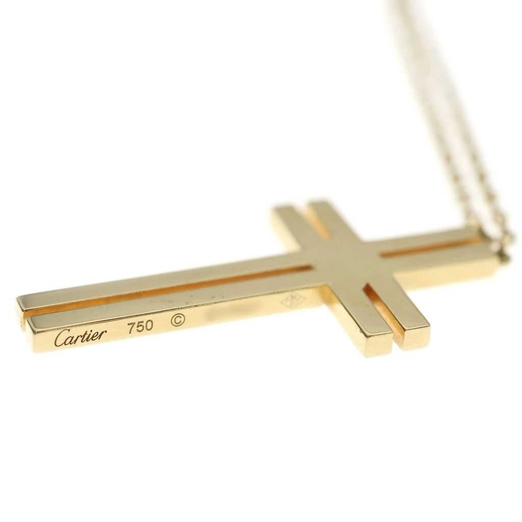 Cartier(カルティエ) K18YG クロスモチーフ ネックレス ゴールド レディース