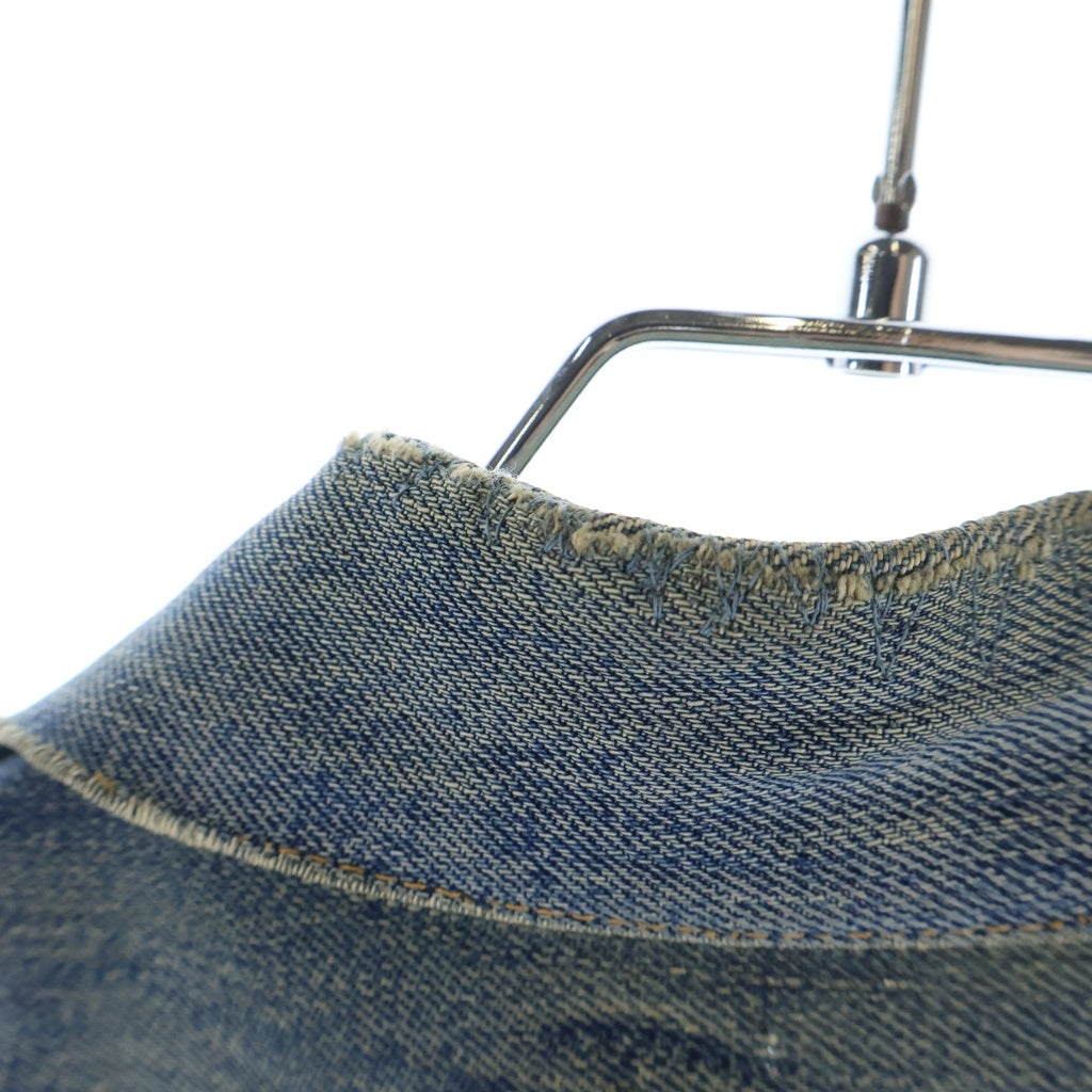 Levi's(リーバイス) 50s VINTAGE 507XX 革パッチ レインボーステッチ コの字ステッチ Gジャン インディゴ