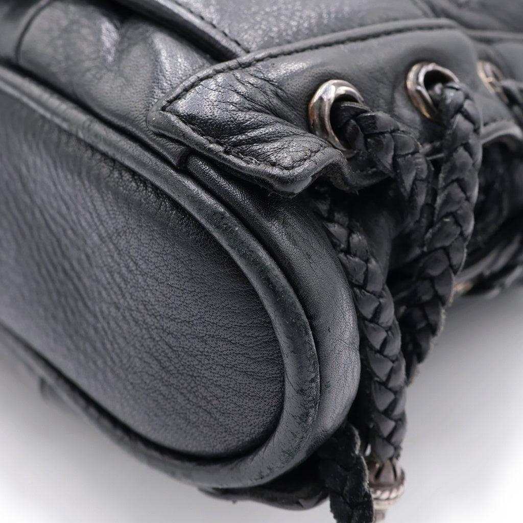 CHROME HEARTS(クロムハーツ) JJ DEAN Large JJディーン レザーライダース トートバッグ ブラック ラージ レディース