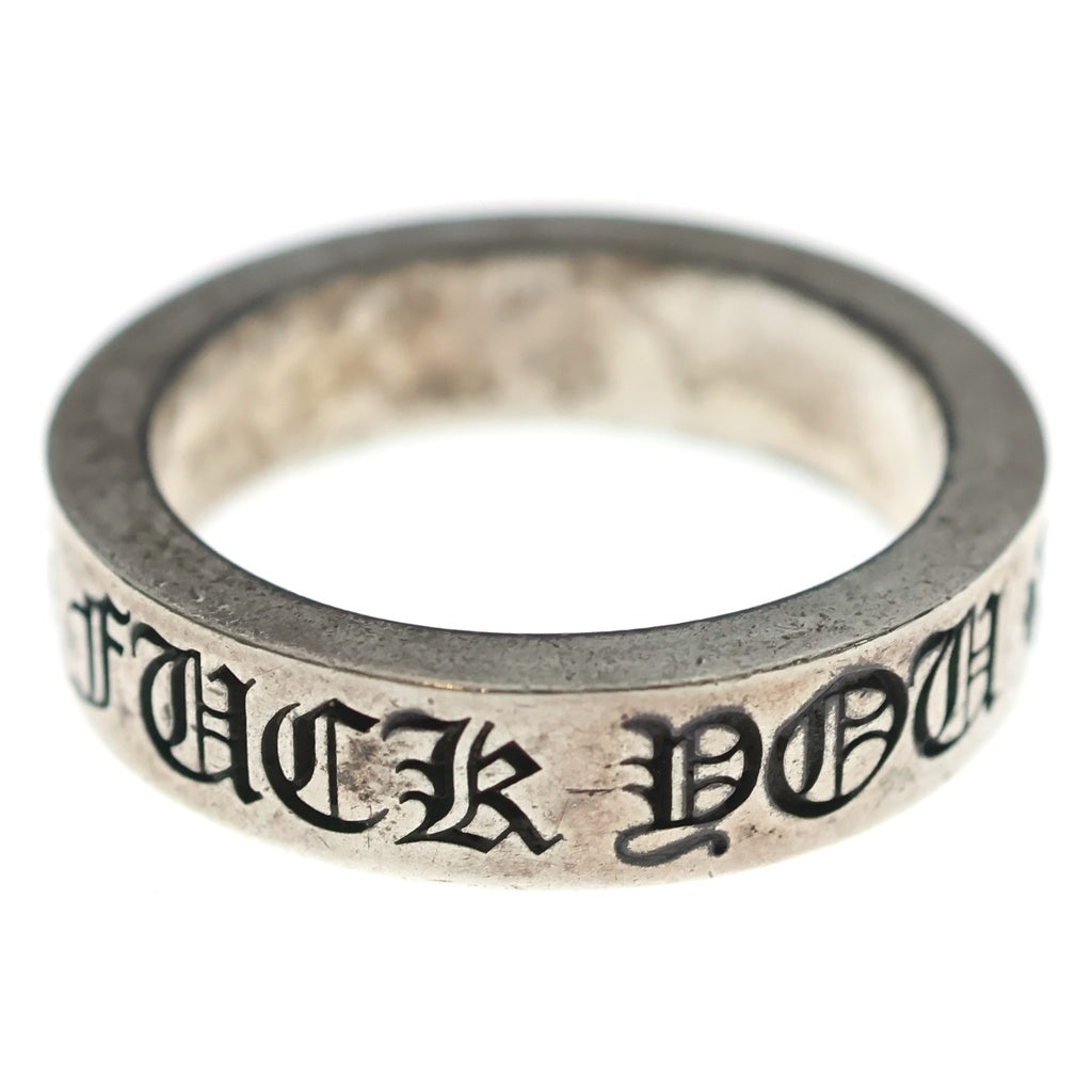 CHROME HEARTS(クロムハーツ) 6mm SPACER FUCK YOU 6mmスペーサーリング ファックユー シルバーBCA336