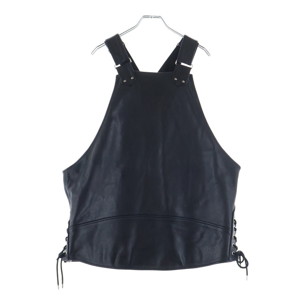 el conductorH(コンダクター) 22AW Bondage Leather Vest ボンテージ レザー ベスト PD22AJ06