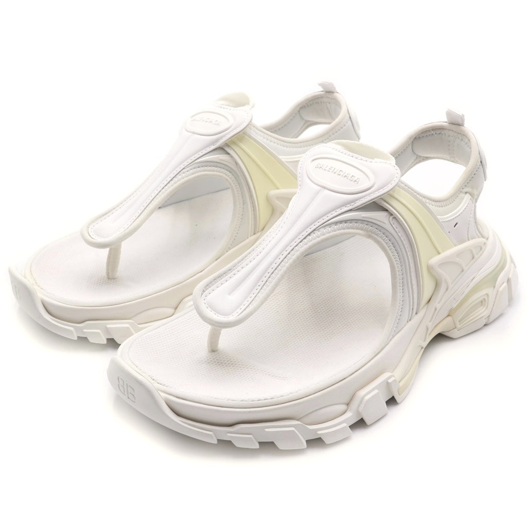 BALENCIAGA(バレンシアガ) THONG TRACK トング トラック 618089 サンダル 25cm/US8 ホワイト レディース