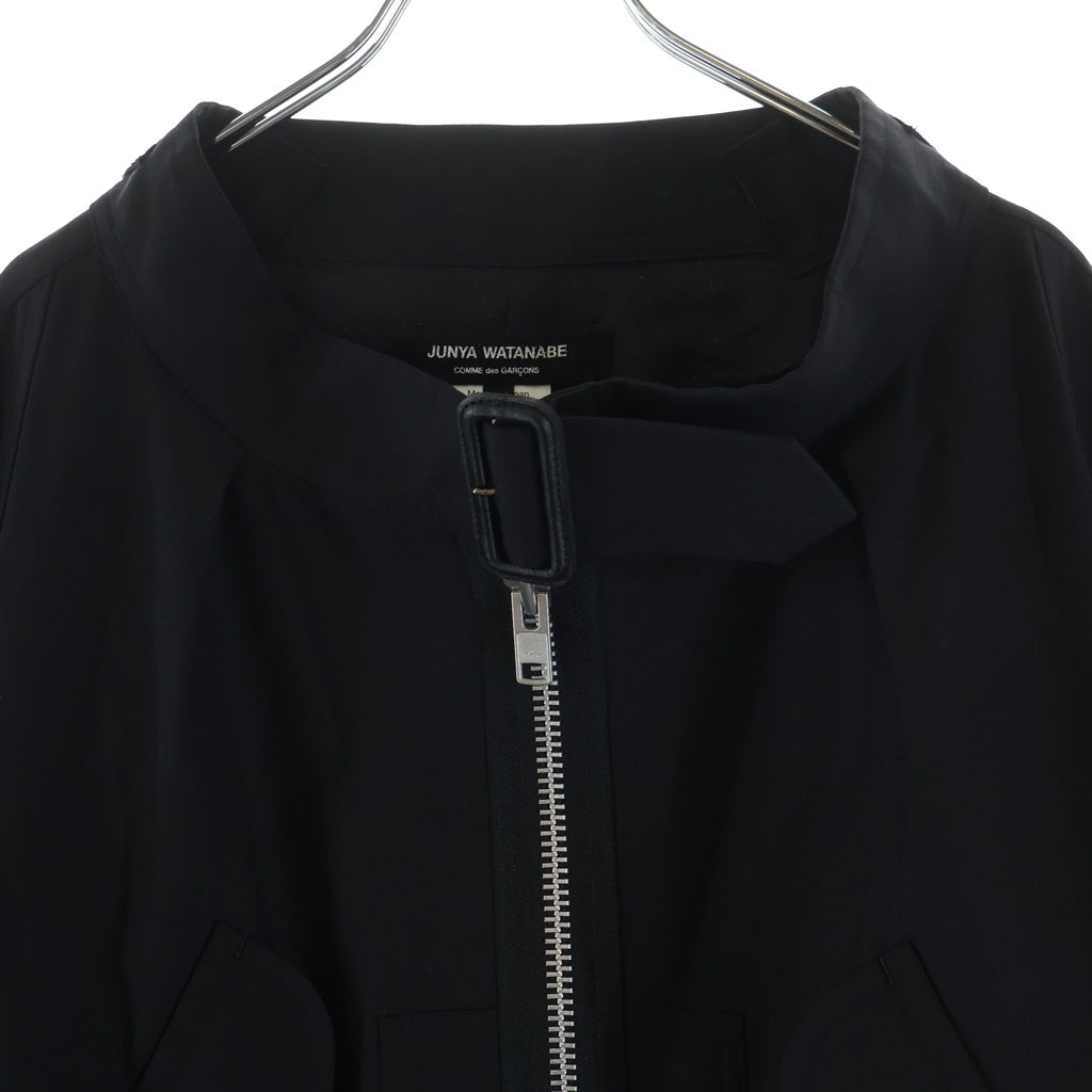 JUNYA WATANABE COMME des GARCONS(ジュンヤワタナベ コムデギャルソン) 20SS ボンテージ ベルトデザイン JE-O030 コート ブラック