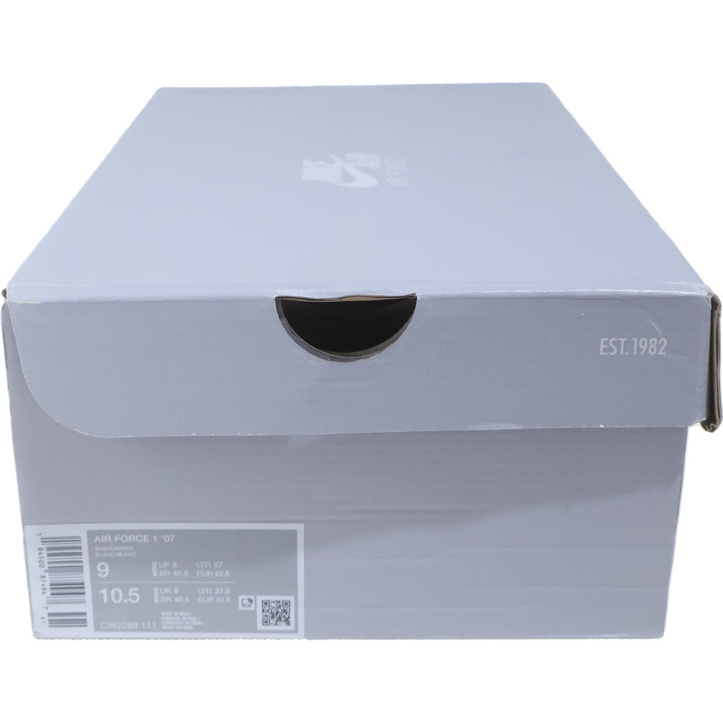 NIKE(ナイキ) AIR FORCE 1 '07 エアフォース1 ローカットスニーカー CW2288‐111 US9/27cm ホワイト