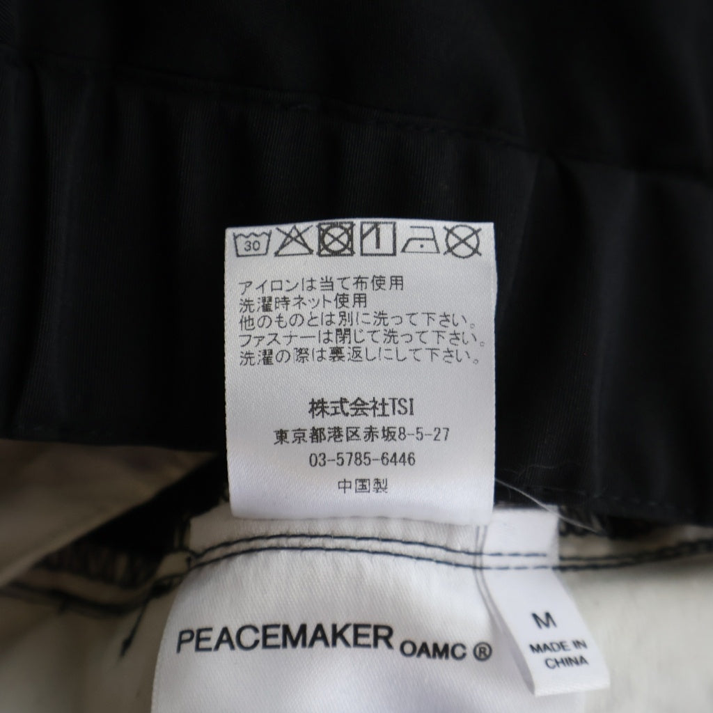 OAMC(オーエーエムシー) Peacemaker Regs Pant ナイロンギャバジン