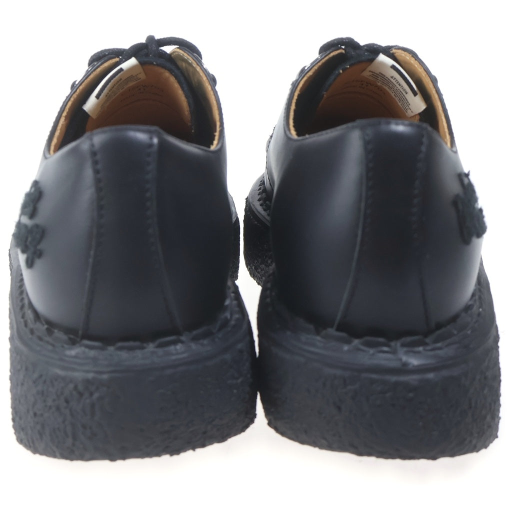 MAISON MIHARAYASUHIRO(メゾンミハラヤスヒロ) BEDWIN & THE MMY General Scale DAVID Leather Inter Lace Shoes C15FW703 レザーシューズ ブラック