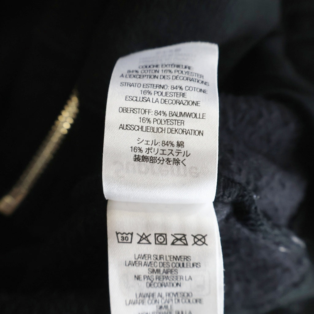 SUPREME(シュプリーム) 24AW S Logo Hooded Zip Up Sweatshirt Sロゴ ジップアップ フーディ ブラック