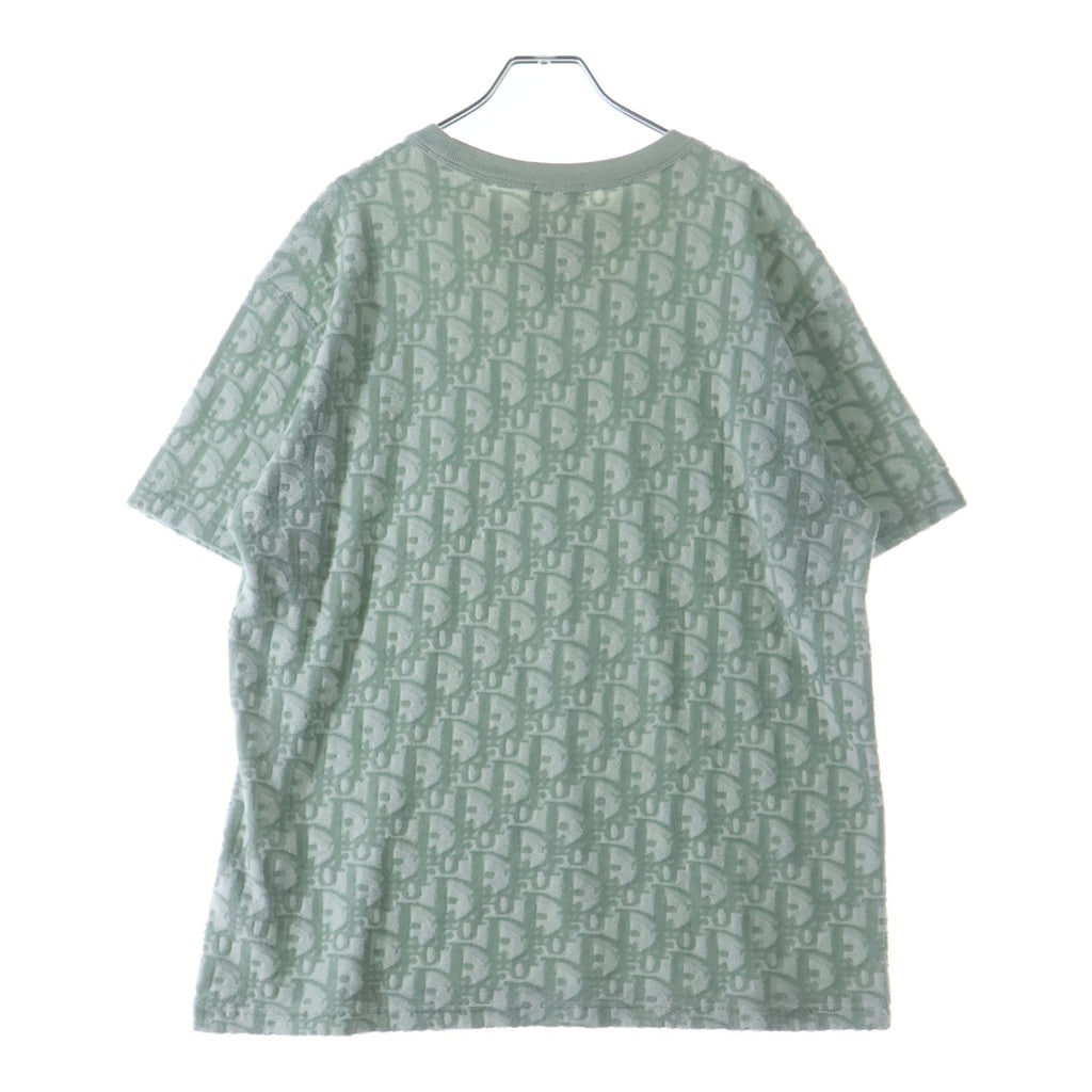 DIOR(ディオール) 24SS OBLIQUE LOGO S/S TEE パイル オブリーク 483J646A0906 Tシャツ グリーン
