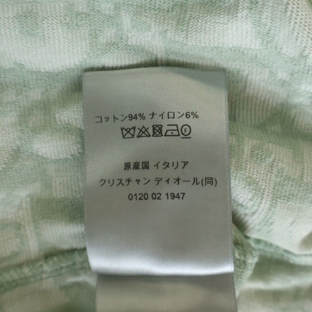 DIOR(ディオール) 24SS OBLIQUE LOGO S/S TEE パイル オブリーク 483J646A0906 Tシャツ グリーン