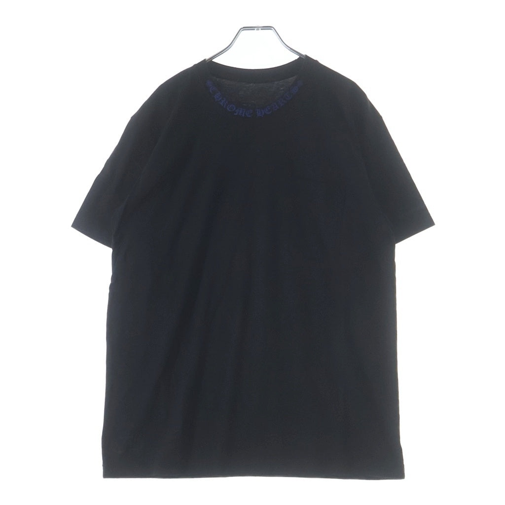 CHROME HEARTS(クロムハーツ) NECK LOGO CH T-SHIRT ネックロゴ 胸ポケット Tシャツ ブラック
