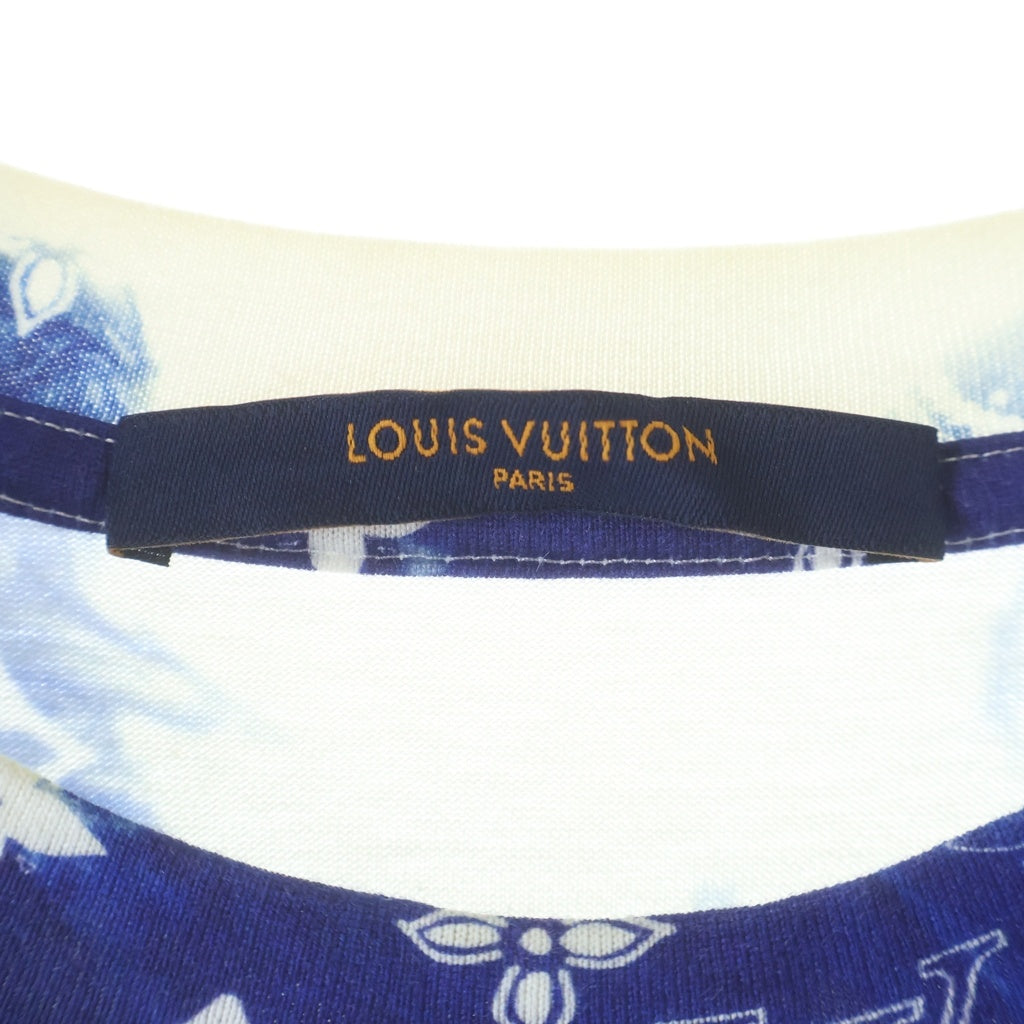 LOUIS VUITTON(ルイヴィトン) 22AW Monogram Bandana Print Tee モノグラム バンダナ RM222M NPG HNY26W クルーネックTシャツ ブルー