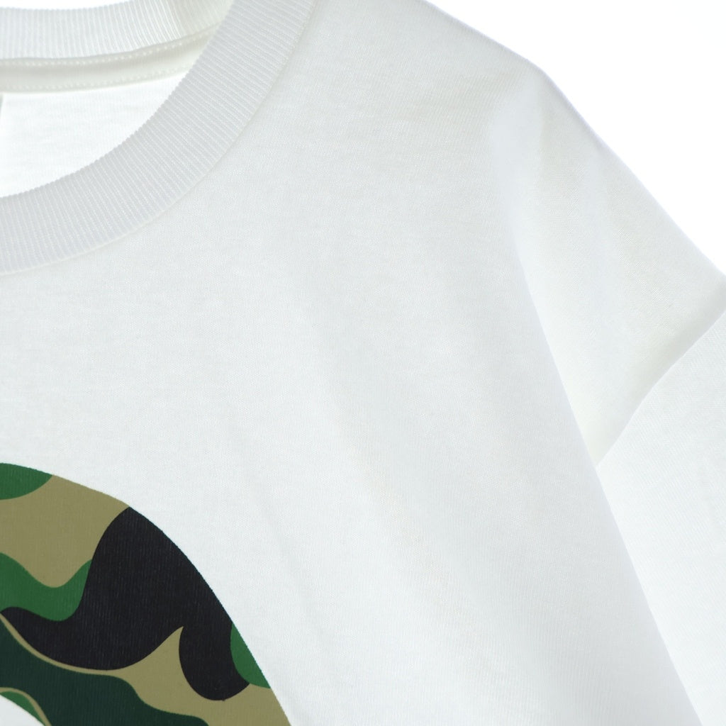 A BATHING APE(アベイシングエイプ) ABC Camo Tee カモ ロゴ 001TEM301005M クルーネックTシャツ ホワイト